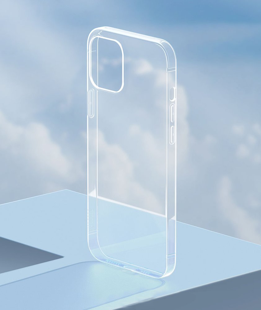 Baseus Simple Series TPU Case for iPhone 12 Pro Max - Διάφανη - ARAPIPH67N - 02