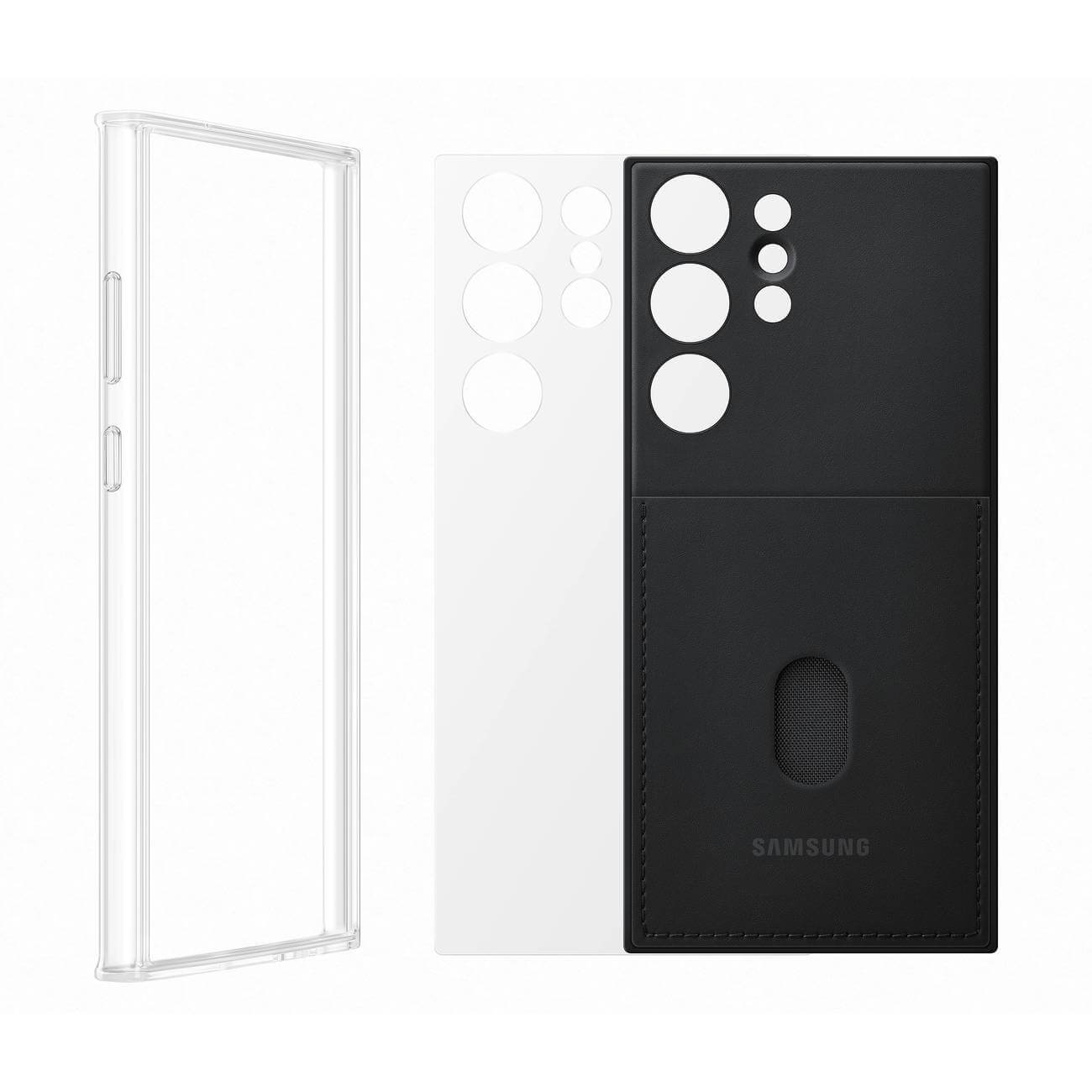 Samsung Frame Cover Samsung Galaxy S23 Ultra Σκληρή Θήκη με Πλαίσιο Σιλικόνης - Black - EF - MS918CBEGWW
