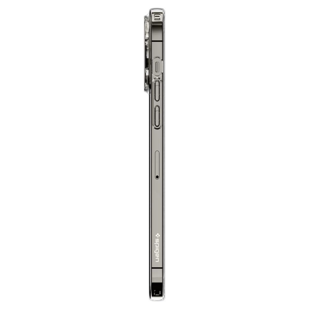 Spigen iPhone 14 Pro Max Liquid Crystal Θήκη Σιλικόνης - Crystal Clear