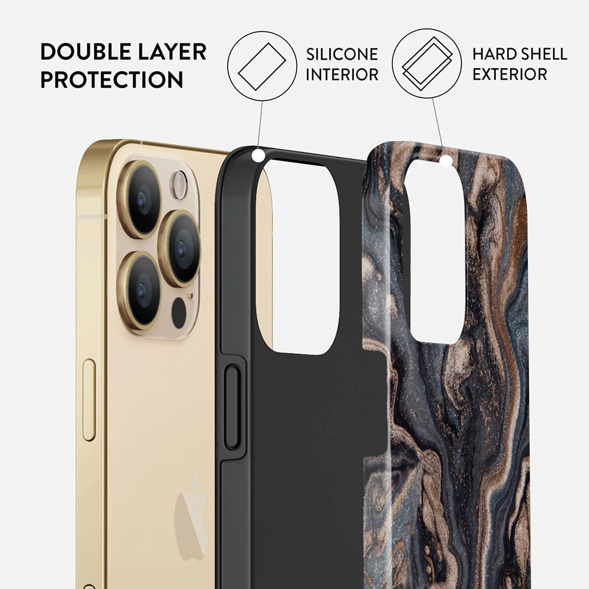 Burga iPhone 13 Pro Fashion Tough Σκληρή Θήκη - Enchanted Mirror