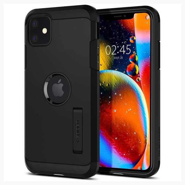 Spigen iPhone 11 Tough Armor Σκληρή Θήκη - Black