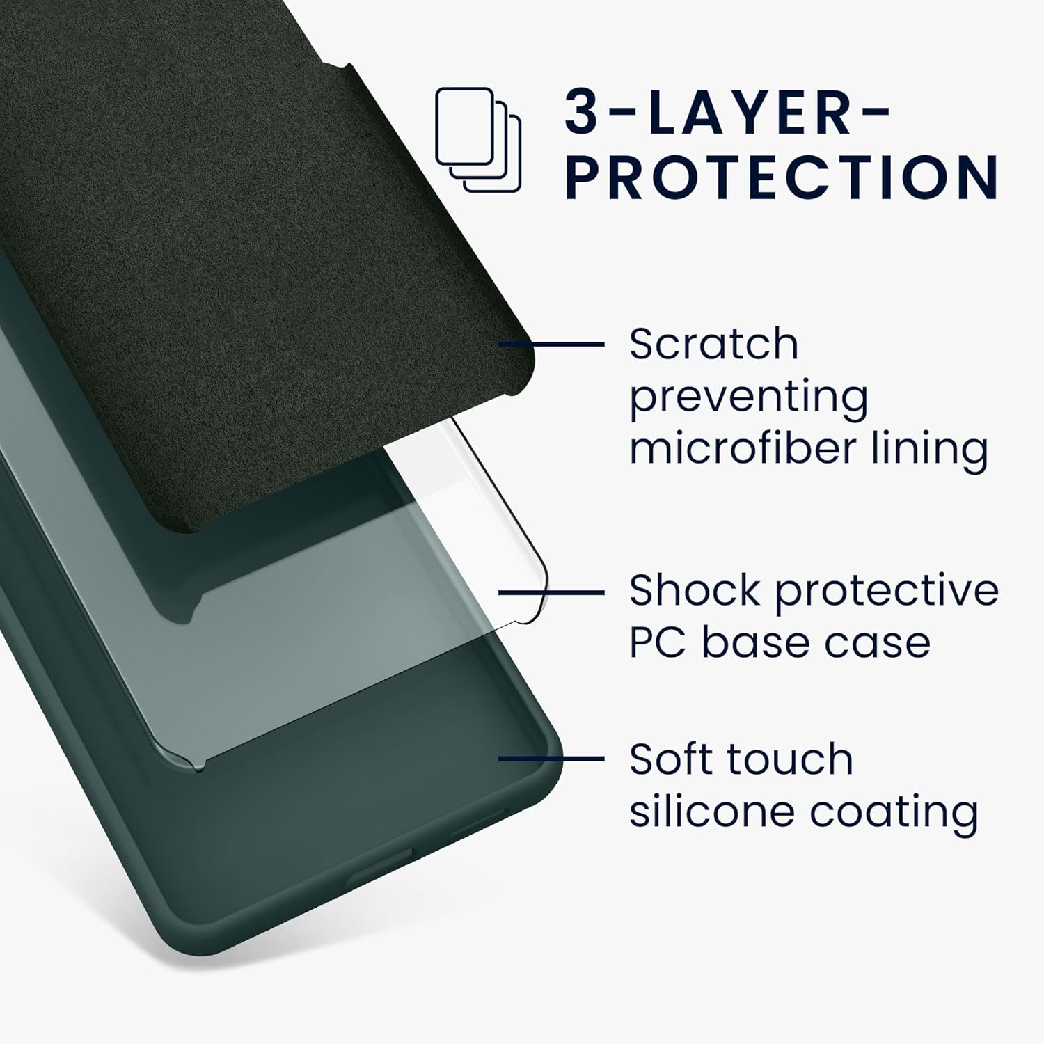 KW Samsung Galaxy A15 4G / A15 5G Θήκη Σιλικόνης Rubberized TPU - Teal