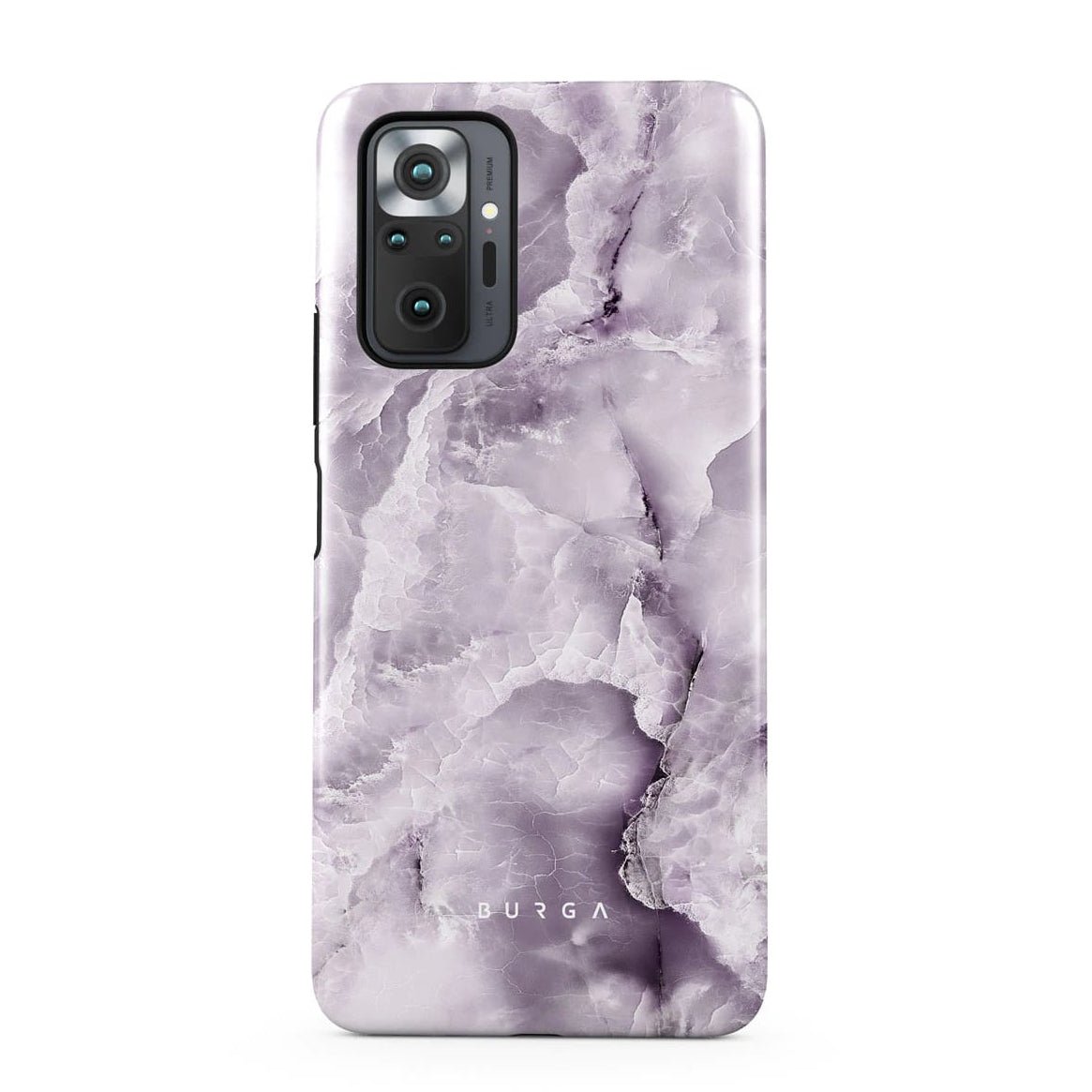 Burga Xiaomi Redmi Note 10 Pro Fashion Tough Σκληρή Θήκη - Black Currant