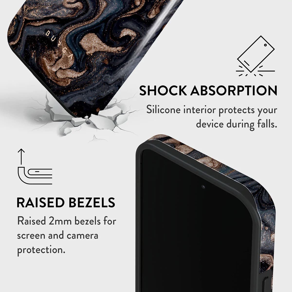 Burga iPhone 14 Pro Fashion Tough Σκληρή Θήκη - Enchanted Mirror