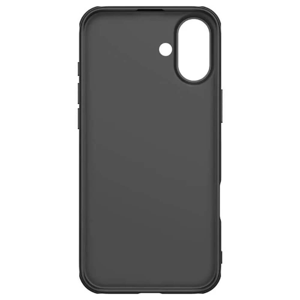Nillkin iPhone 16 Plus Super Frosted Shield Pro Σκληρή Θήκη με Πλαίσιο Σιλικόνης - Black