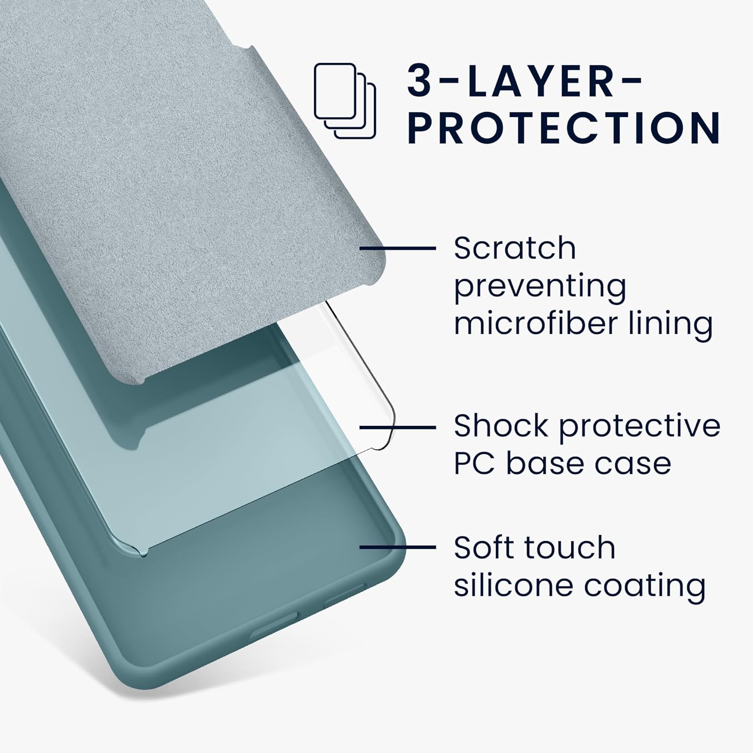 KW Xiaomi Redmi Note 13 Pro+ 5G Θήκη Σιλικόνης Rubberized TPU - Antique Stone