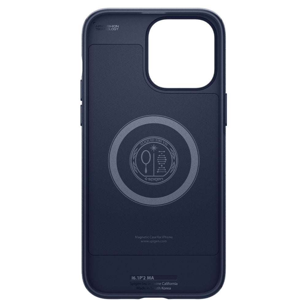 Spigen iPhone 14 Pro Max Mag Armor Σκληρή Θήκη Aramid Fiber με MagSafe - Navy Blue
