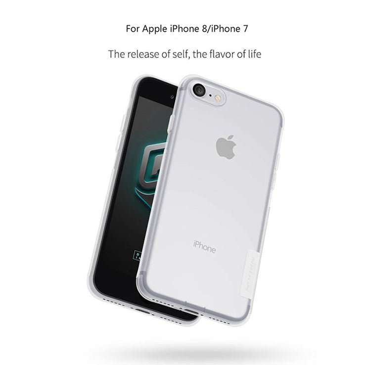 Nillkin Nature Ultra Slim - Θήκη Σιλικόνης για το iPhone SE 2022 / SE 2020 / 7 / 8 - Διάφανη