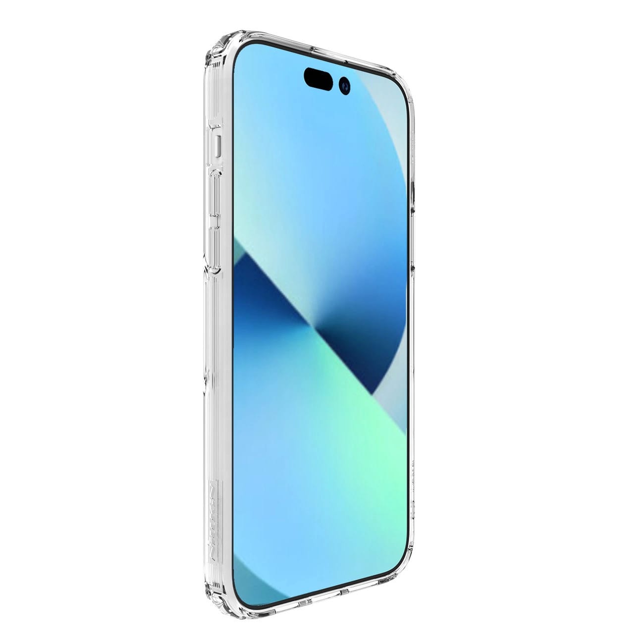 Nillkin iPhone 15 Pro Max Nature Pro - Σκληρή Θήκη με Πλαίσιο Σιλικόνης - Διάφανη