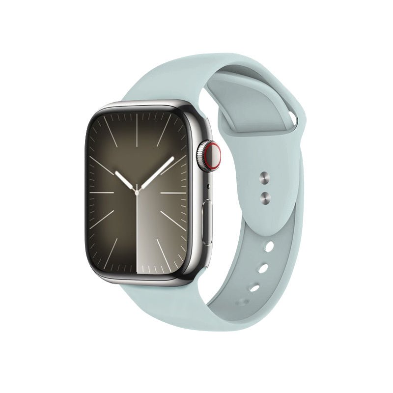 Crong Λουράκι Apple Watch 4/5/6/7/8/9/10/11 - SE (1/2/3) - ULTRA (1/2/3) - 44/45/46/49mm Σιλικόνης - Liquid Strap - Mint