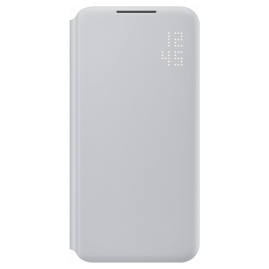 Samsung LED View Cover Samsung Galaxy S22 Plus Θήκη Βιβλίο - Light Grey - EF - NS906PJEGEE
