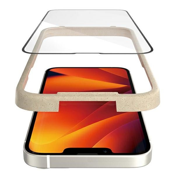 PanzerGlass iPhone 13 / iPhone 13 Pro / iPhone 14 Ultra - Wide Fit Antibacterial Easy Aligner Full Screen Αντιχαρακτικό Γυαλί Οθόνης - Black