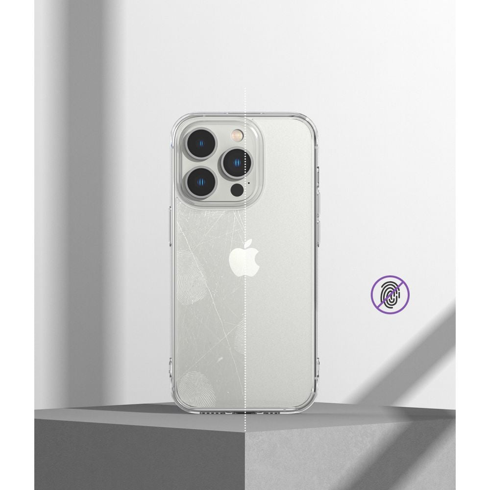 Ringke iPhone 14 Pro Max Fusion Σκληρή Θήκη με Πλαίσιο Σιλικόνης - Ματ Διάφανη