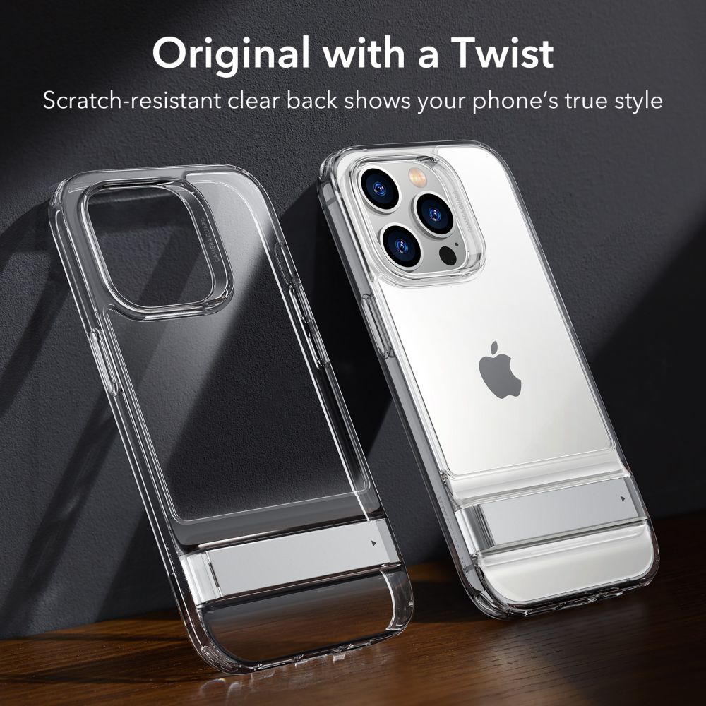 ESR iPhone 14 Pro Air Shield Boost Θήκη Σιλικόνης με Stand - Διάφανη