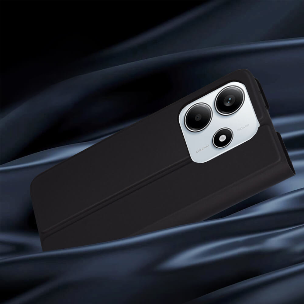 Techsuit Xiaomi Redmi Note 14 5G - Magskin Book - Θήκη Βιβλίο - Black
