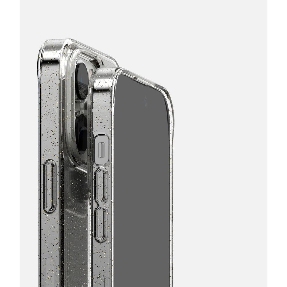 Ringke iPhone 14 Pro Max Air Ultra Thin TPU Case Λεπτή Θήκη Σιλικόνης - Glitter - Διάφανη