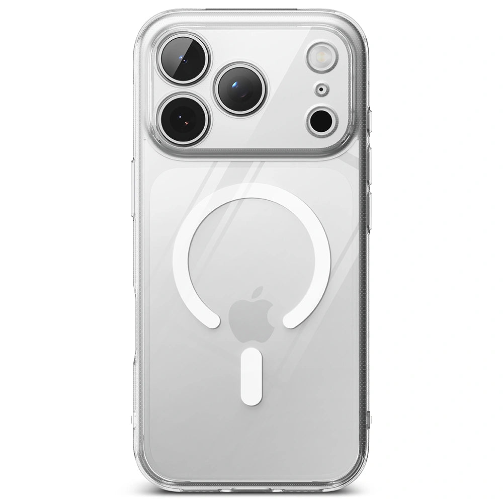 Ringke iPhone 17 Pro - Fusion Magnetic - Σκληρή Θήκη με Πλαίσιο Σιλικόνης και MagSafe - Διάφανη
