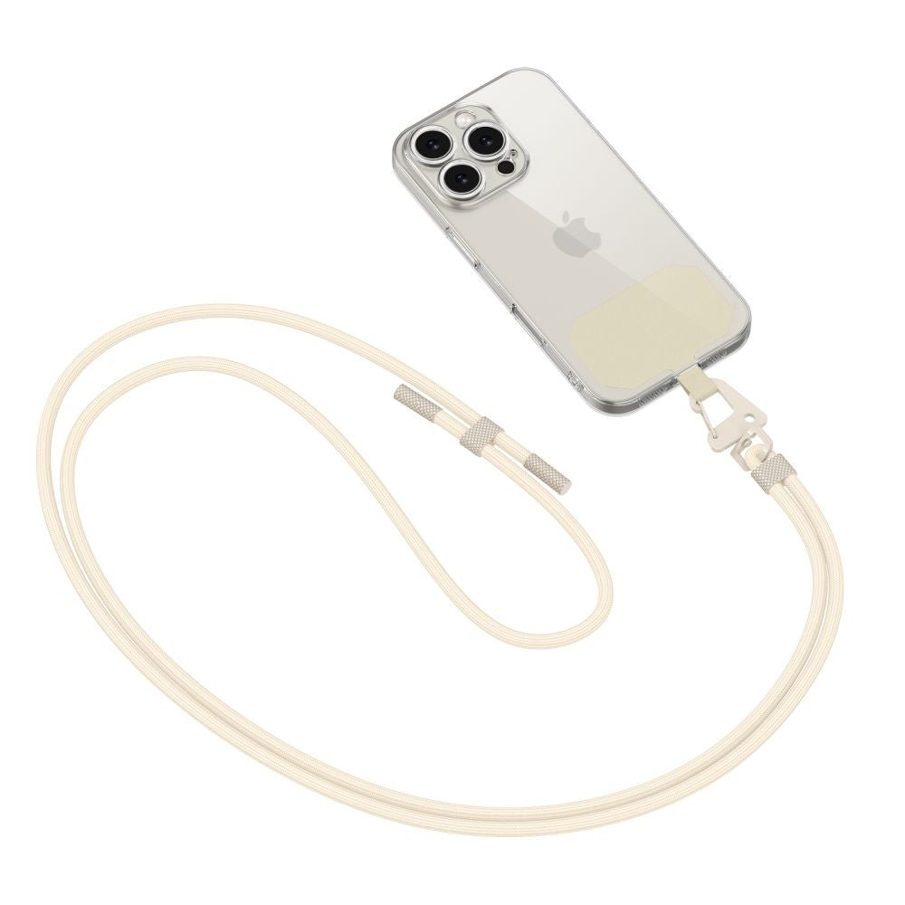 Tech - Protect C5S Rope CrossBody Strap - Universal Λουράκι για Θήκη Κινητού - Cosmic Latte