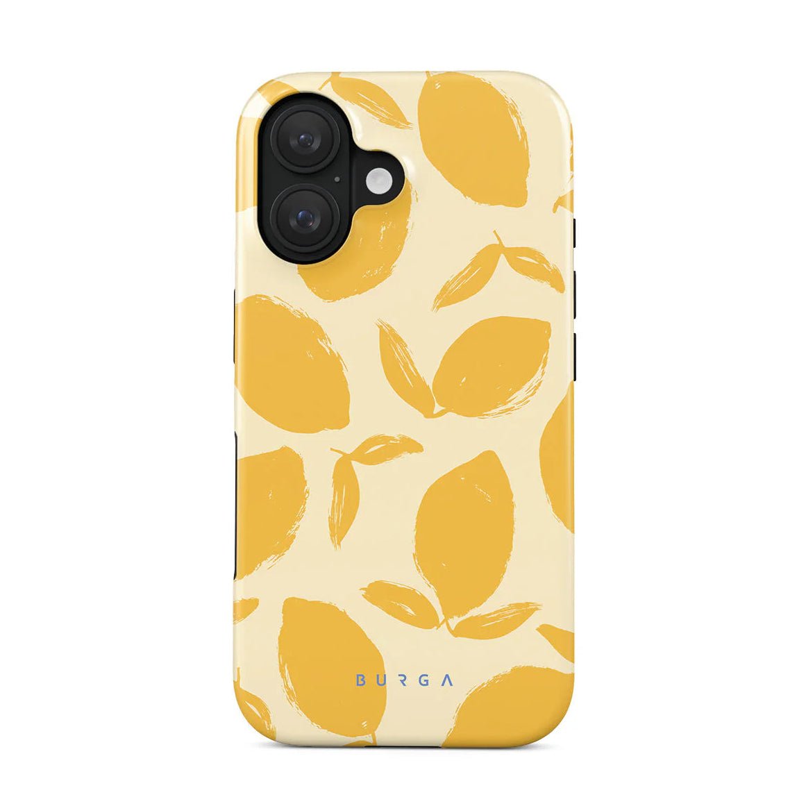 Burga iPhone 16 Fashion Tough MagSafe Σκληρή Θήκη με MagSafe - Lemon Tart