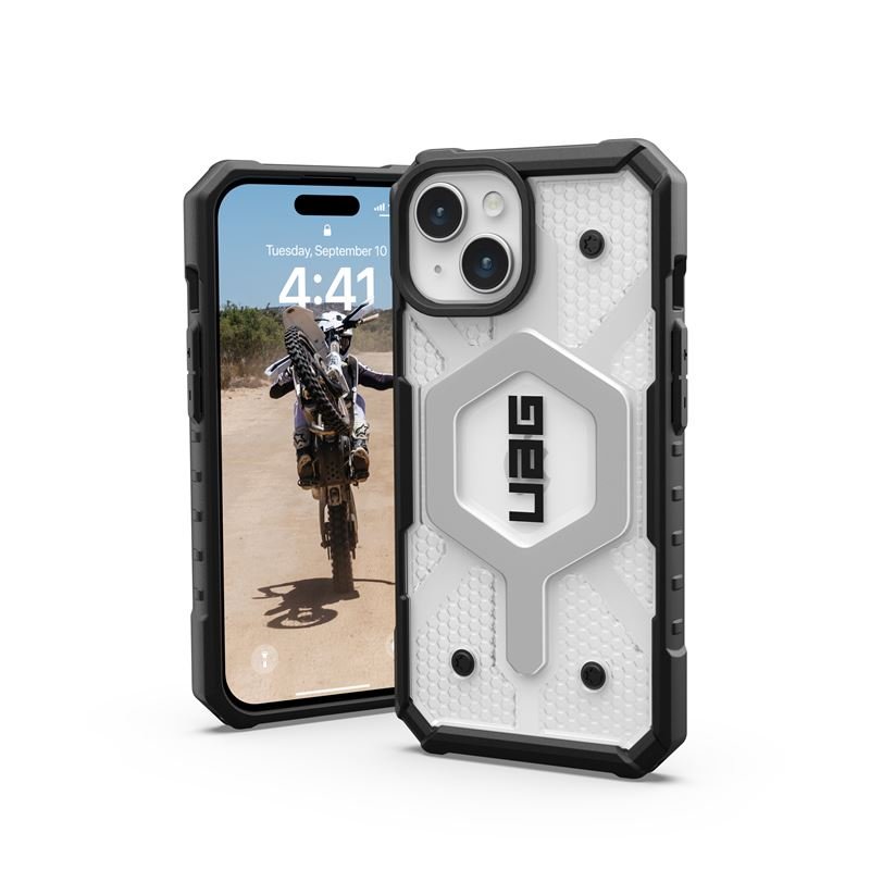 UAG iPhone 15 Pathfinder MagSafe Series Σκληρή Θήκη με MagSafe - Ice