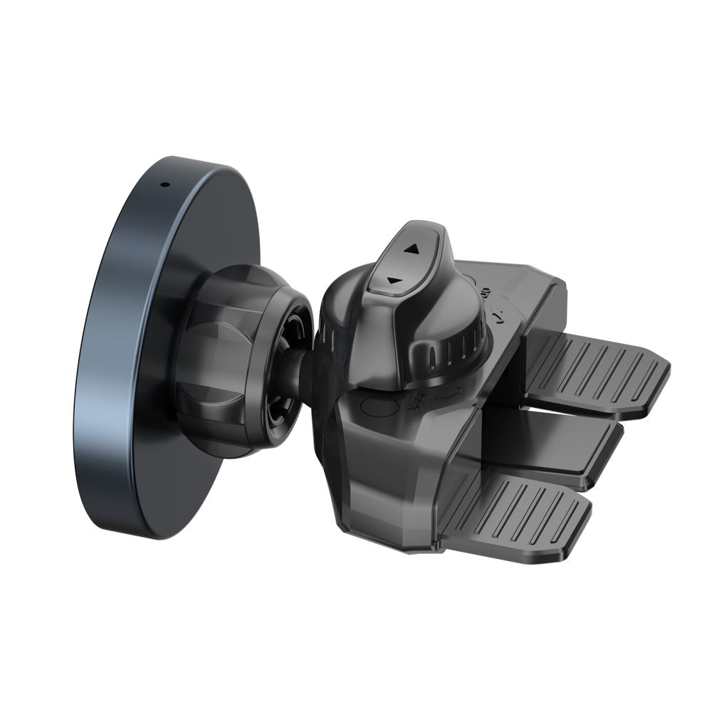 Tech - Protect MM15W - V5 Μαγνητική Βάση για τον Αεραγωγό / CD player του Αυτοκινήτου με Ασύρματη Φόρτιση MagSafe 15W - Black
