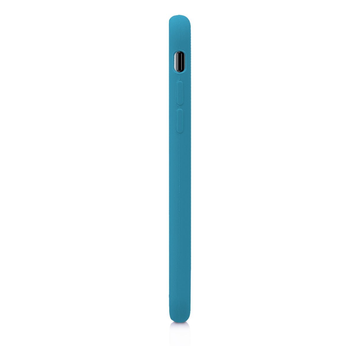KW iPhone SE 2022 / SE 2020 / 7 / 8 Θήκη Σιλικόνης Rubber TPU - Petrol - 40225.78