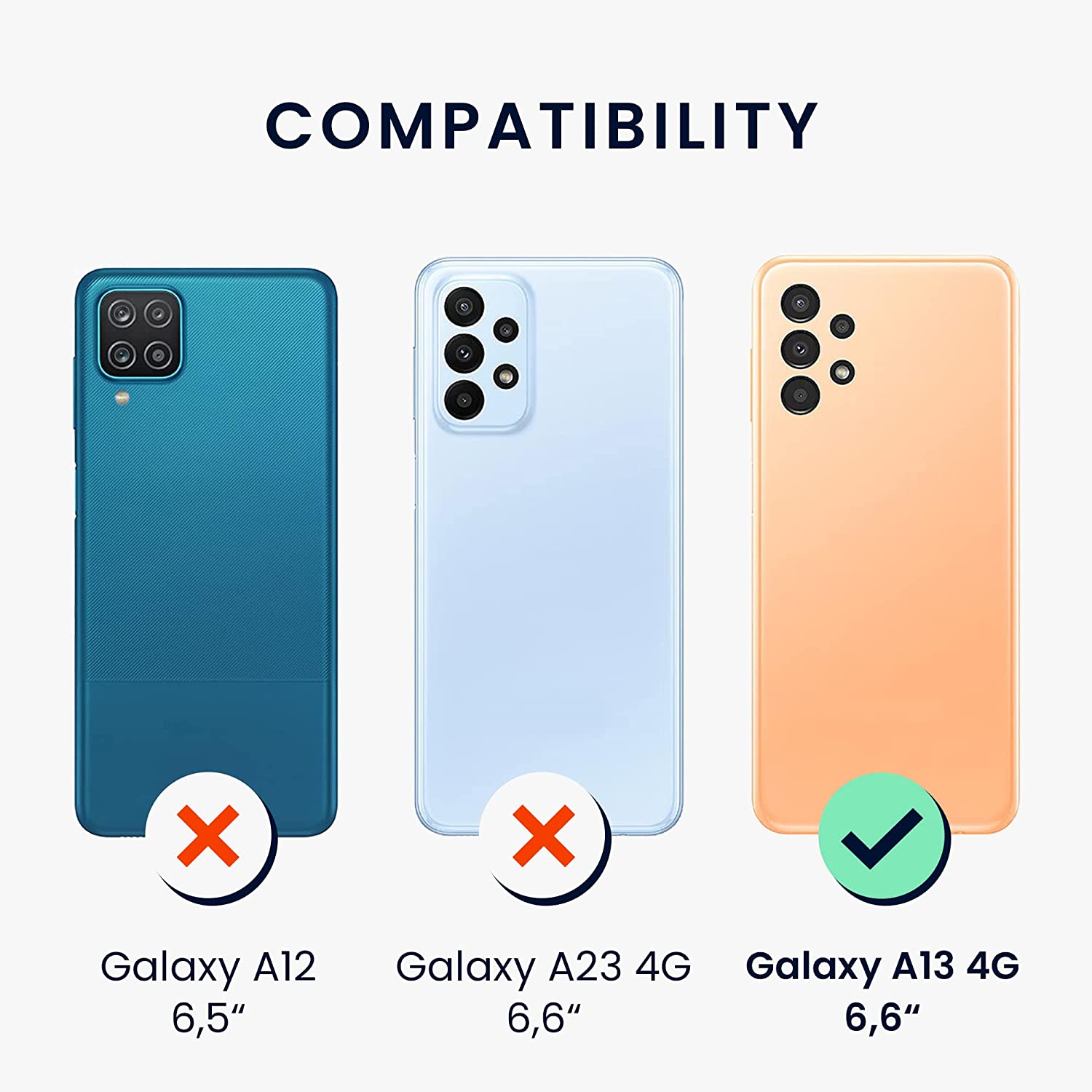 KW Samsung Galaxy A13 4G Θήκη Σιλικόνης TPU - Metallic Grey - 58021.232