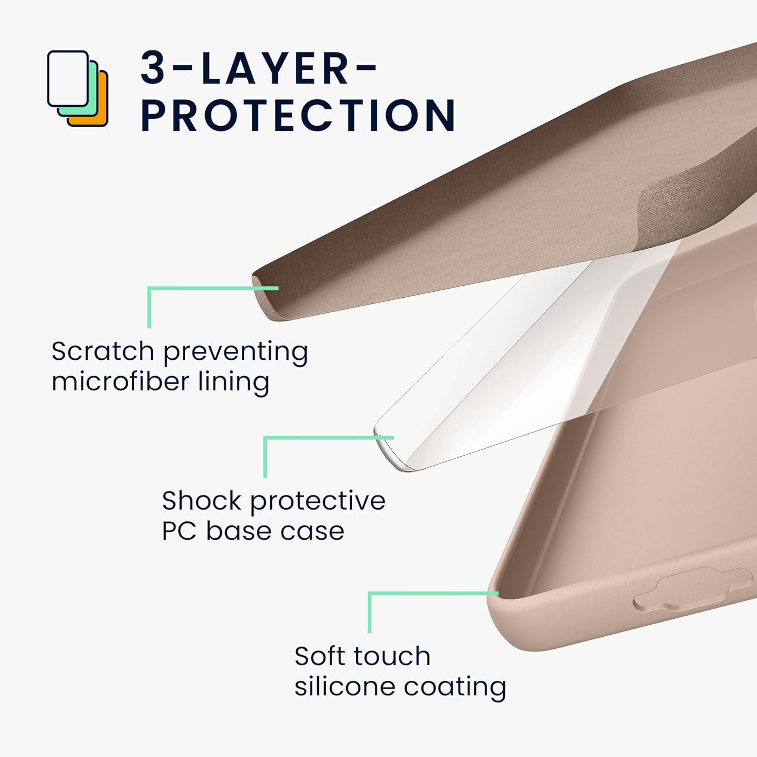 KW Samsung Galaxy S24+ Θήκη Σιλικόνης Rubberized TPU - Coconut Swirl