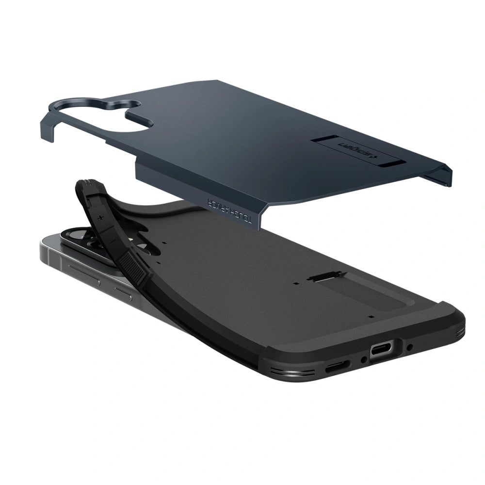 Spigen Samsung Galaxy A56 5G Tough Armor Σκληρή Θήκη - Metal Slate