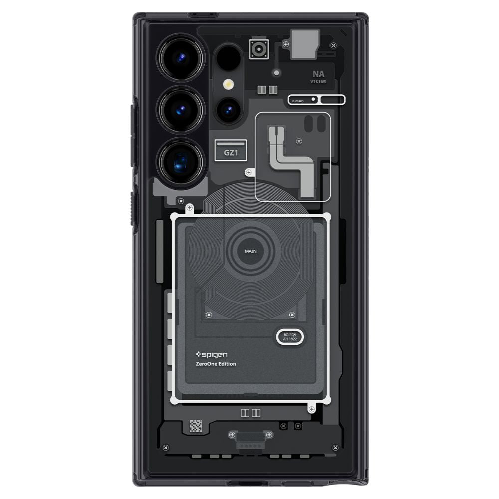Spigen Samsung Galaxy S24 Ultra - Ultra Hybrid Σκληρή Θήκη με Πλαίσιο Σιλικόνης - Zero One