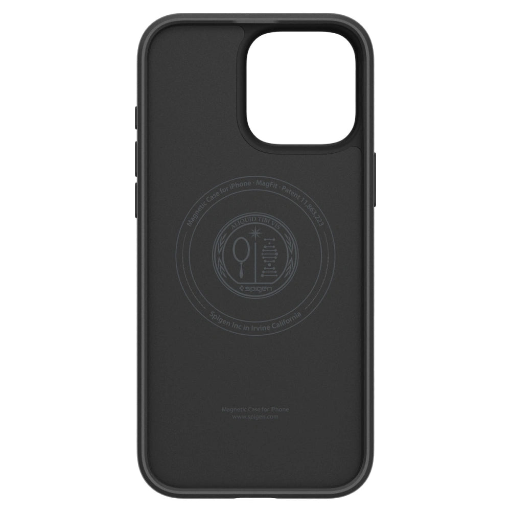 Spigen iPhone 16 Pro - Liquid Air T Mag - Θήκη Σιλικόνης με Magsafe - Matte Black