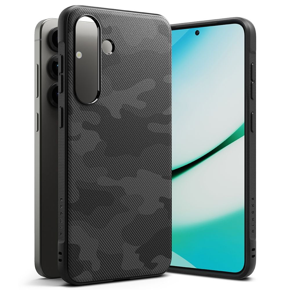 Ringke Samsung Galaxy S25 Onyx Durable TPU Case Θήκη Σιλικόνης - Camo Black