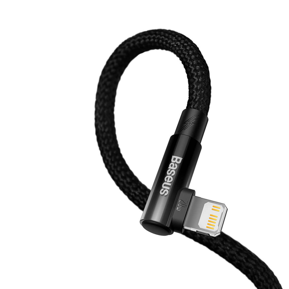 Baseus MVP 2 Elbow Cable 20W - Καλώδιο Δεδομένων και Φόρτισης Type - C to Lightning 1M - Black - CAVP000201