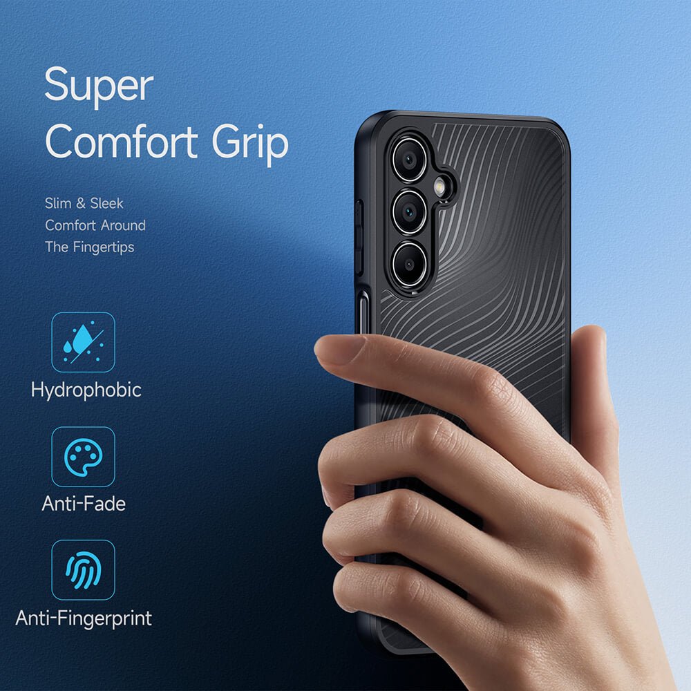 Dux Ducis Samsung Galaxy A16 4G / A16 5G - Aimo Series - Σκληρή Θήκη με Πλαίσιο Σιλικόνης - Black