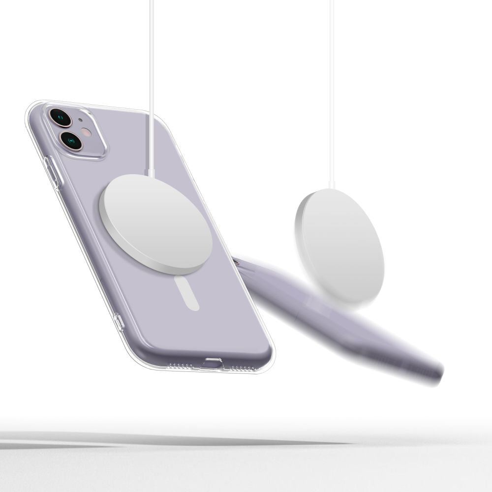 Tech - Protect iPhone 11 Flexair Θήκη Σιλικόνης TPU με MagSafe - Διάφανη