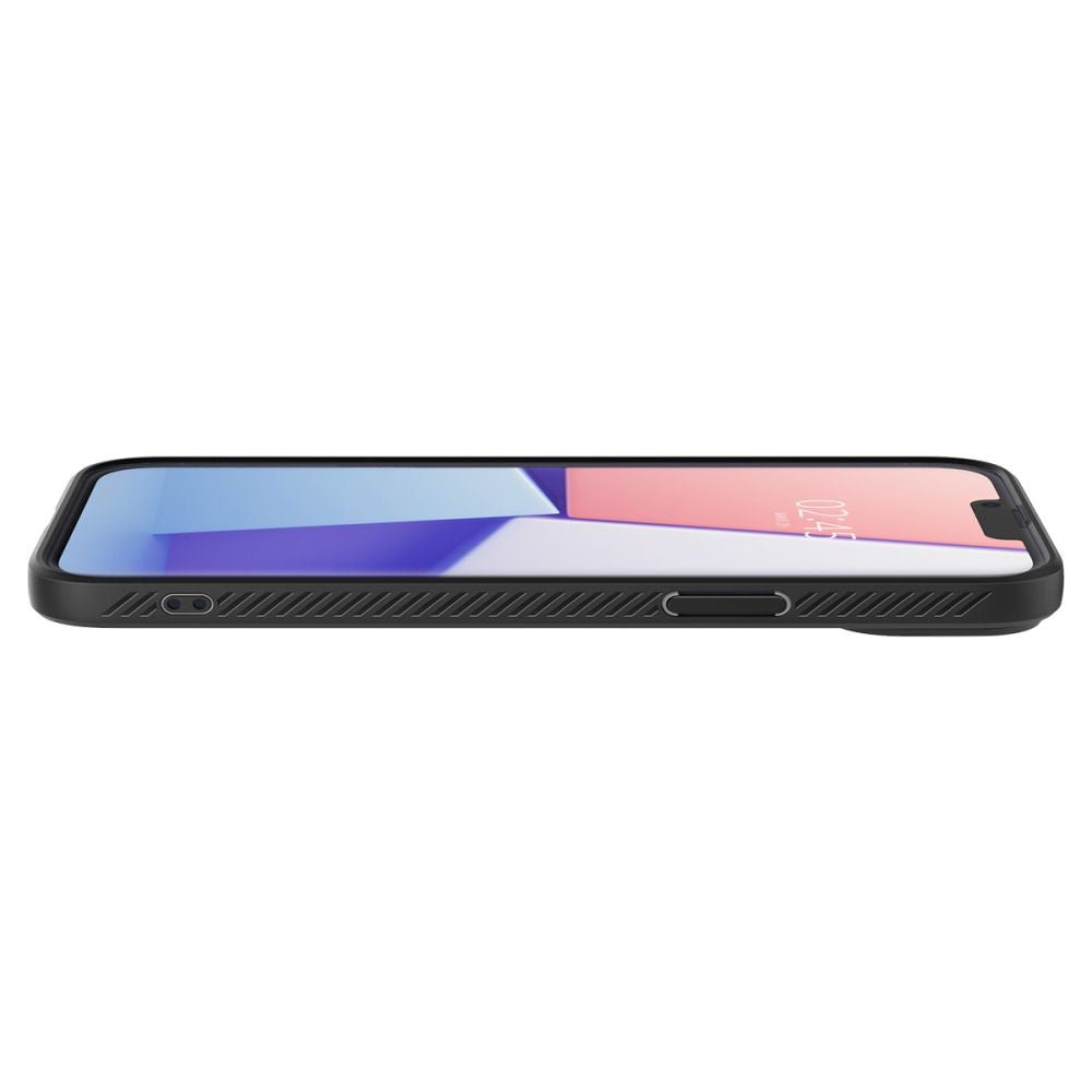 Spigen iPhone 14 Plus / iPhone 15 Plus Liquid Air Θήκη Σιλικόνης - Matte Black