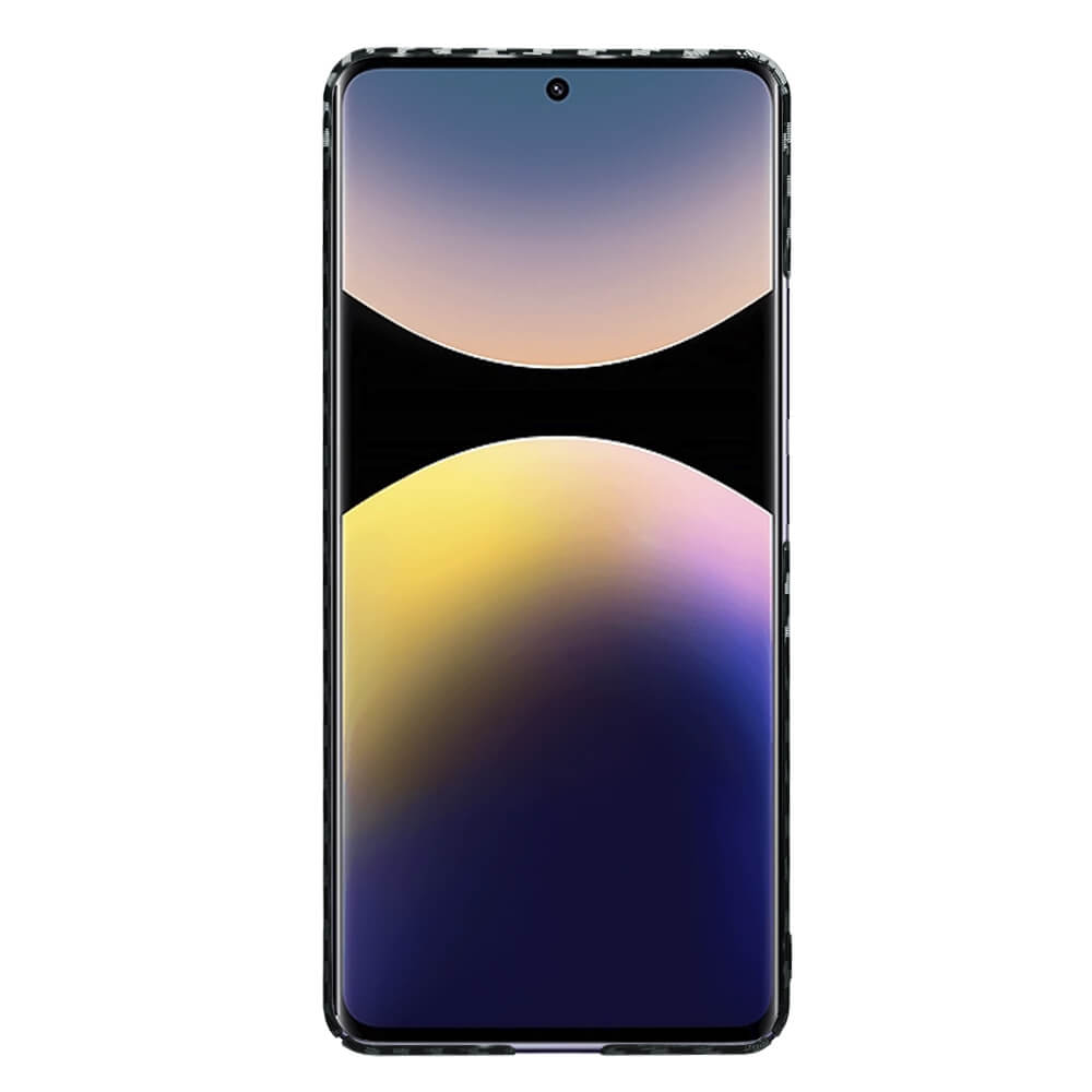 Techsuit Xiaomi Redmi Note 14 Pro+ 5G Σκληρή Θήκη Carbonite FiberShell - Stealth Gray