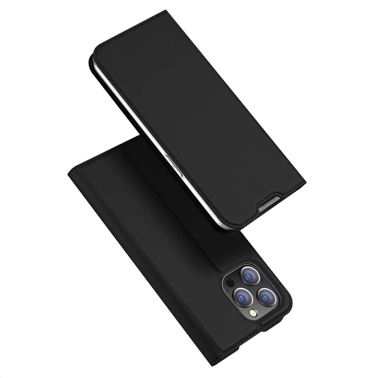 Dux Ducis iPhone 14 Pro Flip Stand Case Θήκη Βιβλίο - Black
