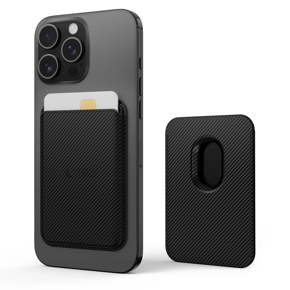 Tech - Protect MagWallet MagSafe Universal Magnetic Card Holder Μαγνητική Θήκη Καρτών - Carbon Black
