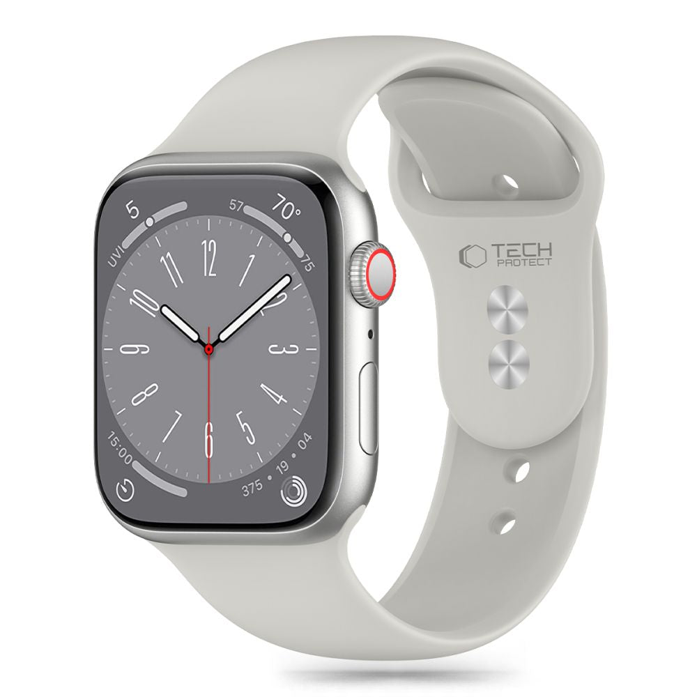 Tech - Protect Λουράκι Apple Watch 4/5/6/7/8/9/10/11 - SE (1/2/3) - 40/41/42mm Silicone Σιλικόνης - Stone