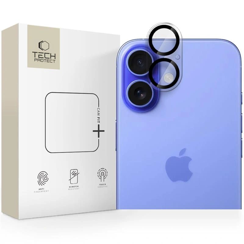 Tech - Protect iPhone 16 / 16 Plus Cam Fit+ Αντιχαρακτικό Γυαλί για την Κάμερα - Διάφανο