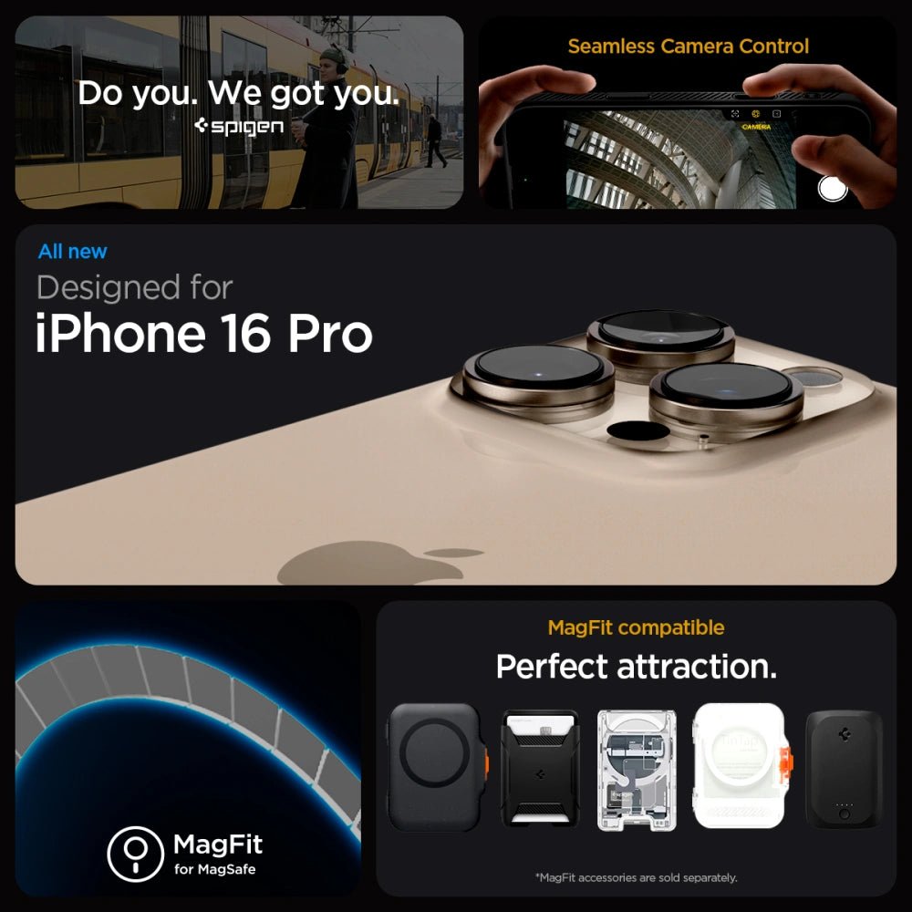 Spigen iPhone 16 Pro - Liquid Air T Mag - Θήκη Σιλικόνης με Magsafe - Matte Black