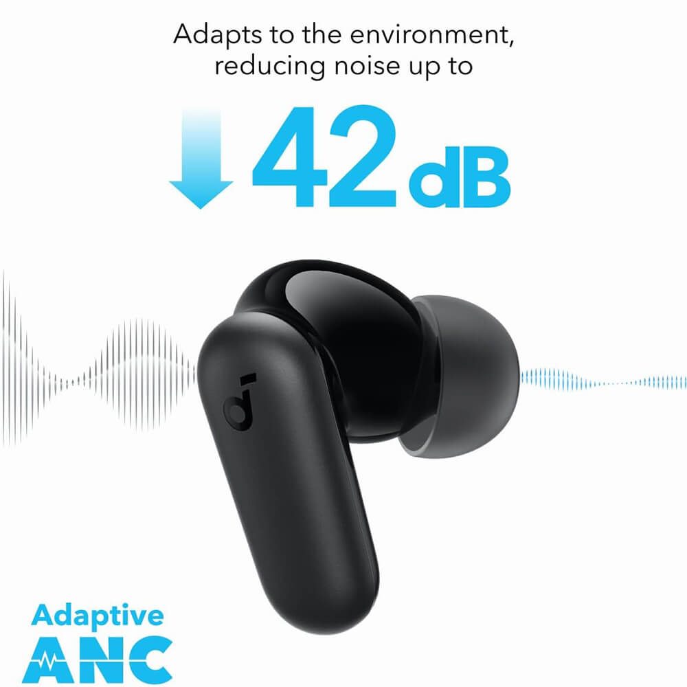 Anker SoundCore P30i - TWS Bluetooth 5.4 - Ασύρματα ακουστικά για Κλήσεις / Μουσική - Black