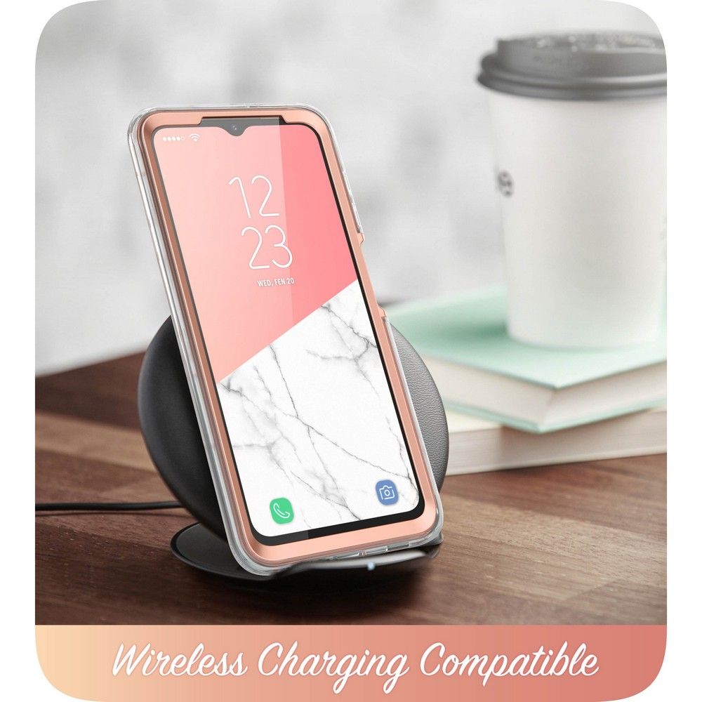 i - Blason Samsung Galaxy A13 4G Cosmo Σκληρή Θήκη με Πλαίσιο Σιλικόνης και Προστασία Οθόνης - Marble