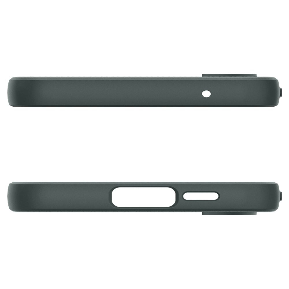 Spigen Samsung Galaxy A55 5G Liquid Air Θήκη Σιλικόνης - Abyss Green
