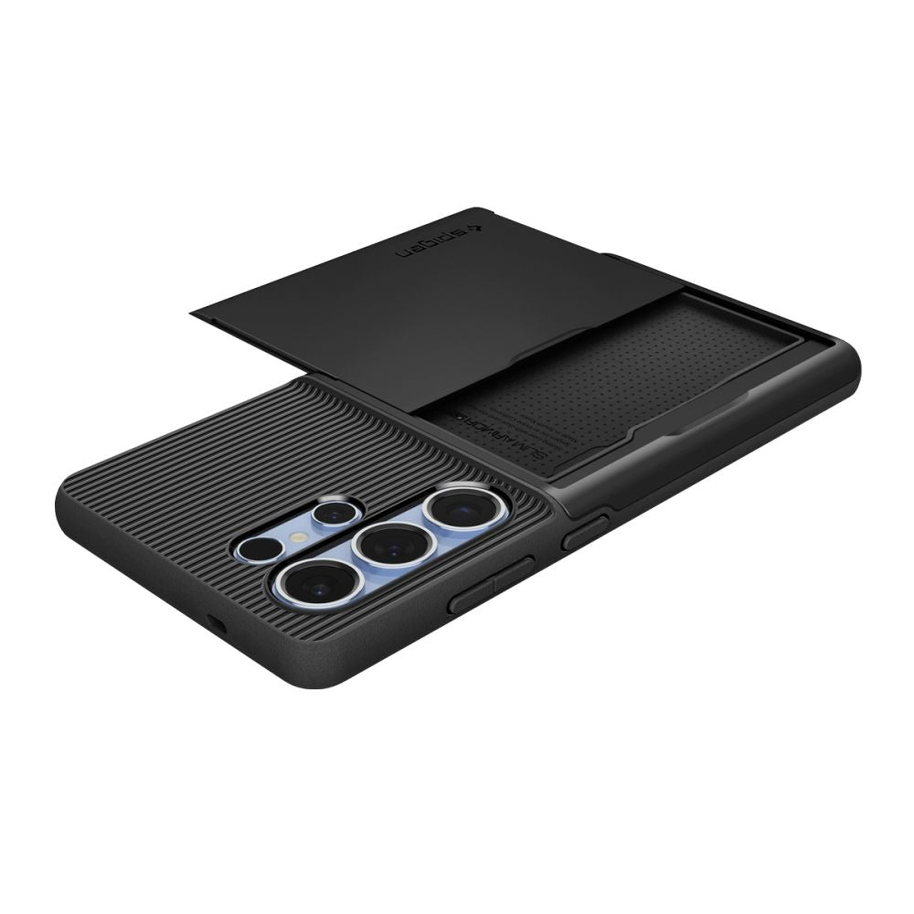 Spigen Samsung Galaxy S25 Ultra Slim Armor CS Σκληρή Θήκη με Υποδοχή για Κάρτα - Black