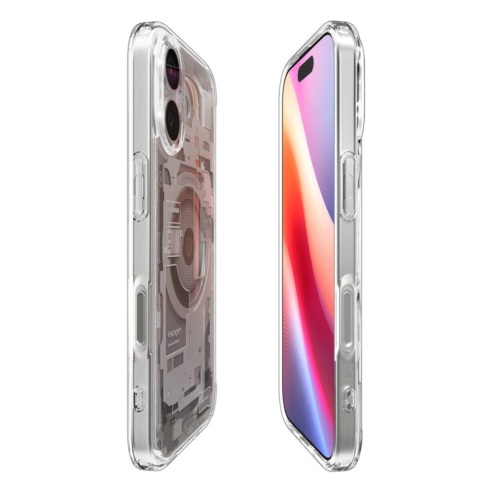 Spigen iPhone 17 - Ultra Hybrid Mag - Σκληρή Θήκη με Πλαίσιο Σιλικόνης Και MagSafe - Zero One Natural Titanium