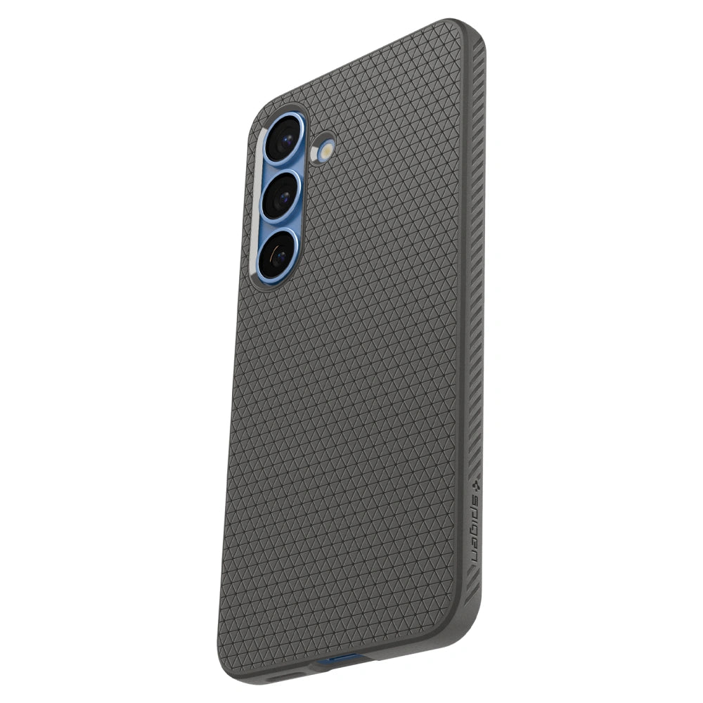 Spigen Samsung Galaxy S25 Liquid Air Θήκη Σιλικόνης - Marble Grey