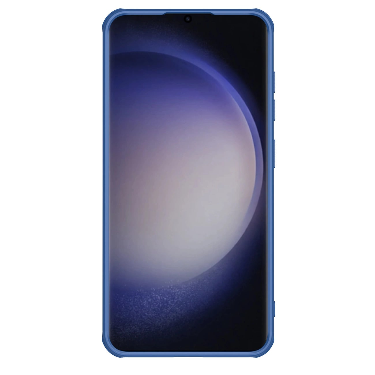 Nillkin Samsung Galaxy S24+ Super Frosted Shield Pro Σκληρή Θήκη με Πλαίσιο Σιλικόνης - Blue