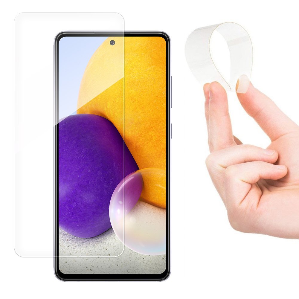 Wozinsky Samsung Galaxy A72 / A72 5G 0.15mm 9H Flexi Nano Tempered Glass Αντιχαρακτικό Γυαλί Οθόνης - Διάφανο